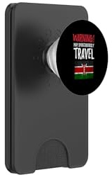 May Spontaneously Travel Kenya Kenyan Flag PopSockets PopWallet for MagSafe