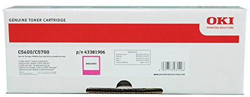 Original Toner f¸r OKI C5600/C5600N/C5700/C5700N, magenta VE = 1