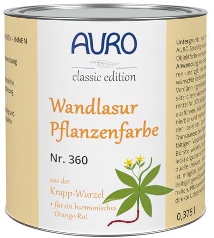 Auro Wandlasur-Pflanzenfarbe