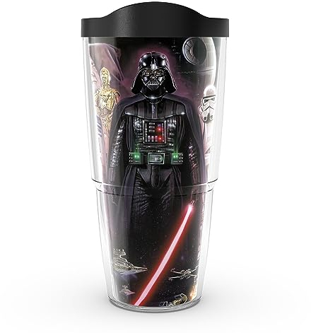 Tervis Star Wars Collage, hergestellt in den USA, doppelwandig, isoliert, Reisebecher, hält Getränke kalt und heiß, 680 ml, klassisch, 1 Stück (1 Stück)