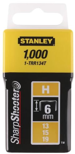 Stanley, 1-TRR134T, Morsetti tipo H 13/15/19 6 mm, 1000 pezzi