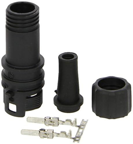 HELLA 9XX 340 882-001 Cable Connector Kit - 2-pin connector - Round Plug