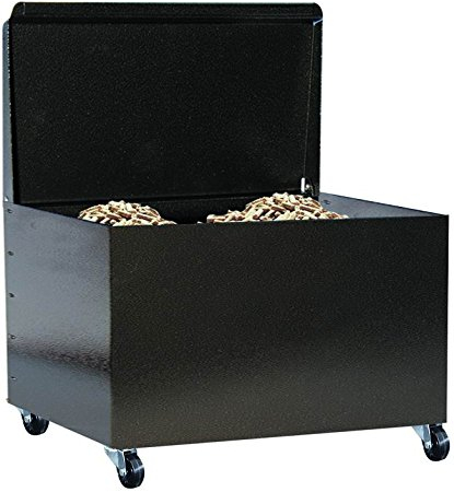 Vigor 9918810 Portapellet Acciaio 609 Chiuso con Ruote