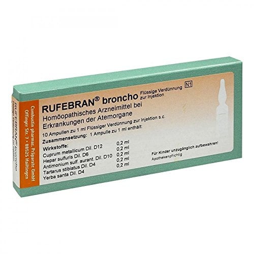 RUFEBRAN broncho Ampullen 10 St