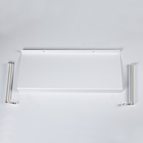 Hochwertige Fensterbank aus Aluminium, weiß 800 x 210 mm