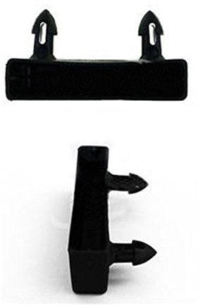 SCM Créations Embout Plastic Noir renforcé a Clipser pour Lattes de 53mm