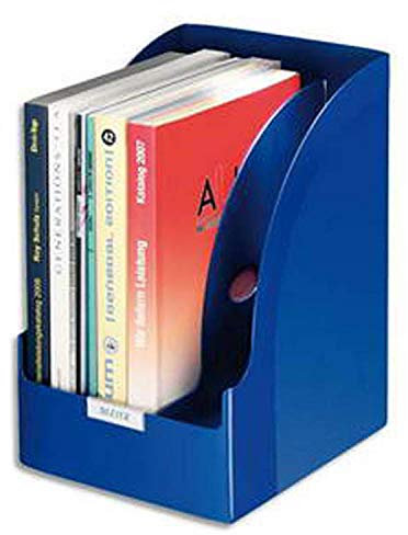 Porte-revues Jumbo Leitz Plus - Bleu - H30 x P27,8 cm - Dos 7,8 cm