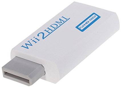 Convertidor adaptador HDMI full DH 1080 para Nintendo Wii - Wii U