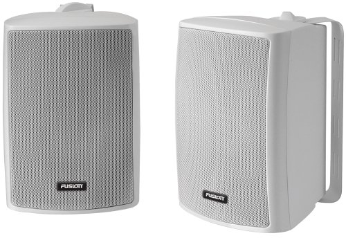 Fusion Kompakte Marine Box Lautsprecher, 10,2 cm, Weiß, 1 Paar