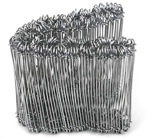 Garden Drilldraht, Stahl, 1.5 mm, 125 mm, 200 Stück, Silber, galvanisiert, Betonarmierungen, Säcke sichern, Zäune