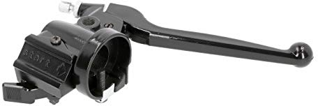 Racing Planet Bremsarmatur Gasgriffarmatur, mit Bremshebel, Chokehebel, Einstellschraube Bremszug für Simson S50, S51, S53, S70, S83, SR50, SR80 schwarzer Alu-Guss