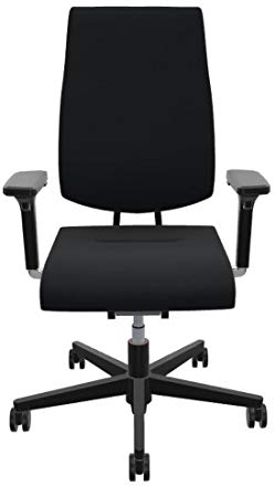 Sedus Black Dot 24 BD-124 ergonomischer Bürostuhl für den 24h Einsatz, Belastbarkeit bis 150kg, sehr strapazierfähig (Schwarz)