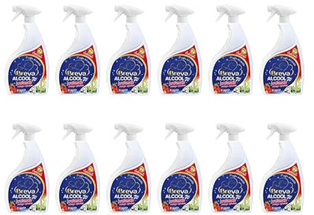 Alcool denaturato profumato spray 70° Fragola (12)