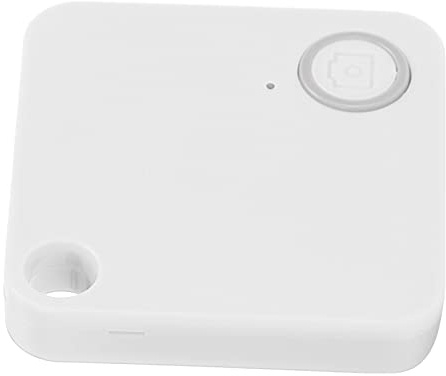 Tracker Bluetooth, Trova Chiavi e Localizzatore di Oggetti per Chiavi, Borse e Altro con Raggio di Azione di 10 M per Trovare Chiavi, Telecomando, Animali Domestici e Portafoglio(bianca)