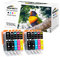 Starlet24 Kompatibel Druckerpatronen für Canon PGI-550 CLI-551, Tintenpatrone für Pixma IP7250 IP8750 IX6850 MG5450 MG5550 MG5650 MG5655 MG6350(2 PGBK 2 Schwarz 2 Cyan 2 Magenta 2 Gelb)