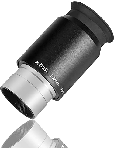 CelticBird Teleskop 3,2 cm Super Plossl Okular 32 mm 4-Element Plossl Design Gewinde für Standard 3,2 cm Astronomiefilter