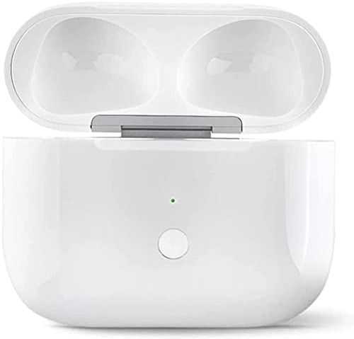 Custodia di ricarica wireless Compatibile con Air Pod 3, Batteria integrata 7 volte a pieno carico Custodia di ricarica di sostituzione con accoppiamento Bluetooth 670 mAh (Cuffie non incluse)