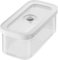 ZWILLING FRESH & SAVE CUBE Box, Größe M, Modulare & Stapelbare Vorratsdose, Luftdichte & Vakuumierbare Aufbewahrung, Spülmaschinengeeignet, Transparent