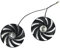 RAKSTORE PLD10020B12H Graphics Card Cooling Fan Replacement for MSI RTX 4090 Gaming X Trio RTX4090 Gaming X Slim Quiet Cooler Fan (A)