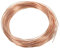 PATIKIL 49 Pies Sólido Desnudo Cobre Alambre, 20 Calibre 99.9% Puro Cobre Alambre 1mm Suave Cuentas Alambre Metal Planta Tallo Lazos para Joyería Artesanía (15m)