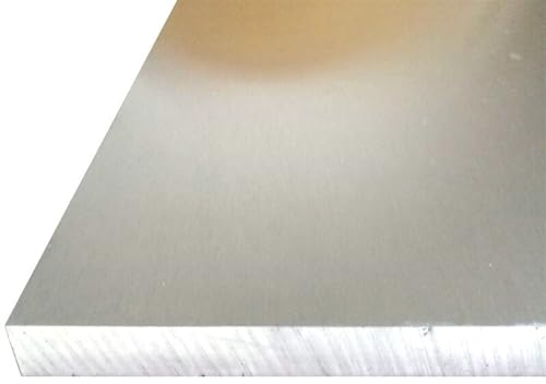 WUDOLI Paneles de Pared Hojas de Aluminio 3 mm 5 mm 8 mm de Espesor Placa de Aluminio 200 mm x 300 mm 300 mm x 300 mm Chapa estriada (Color : 5x300x300mm 1pcs)