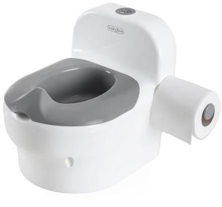 Babyjem Kinder Töpfchen mit Spülgeräusch Toilettentrainer für Kinder mit echtem Sound