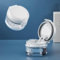 1 tasse de bain pour prothèses dentaires, nettoyage complet pour prothèses dentaires