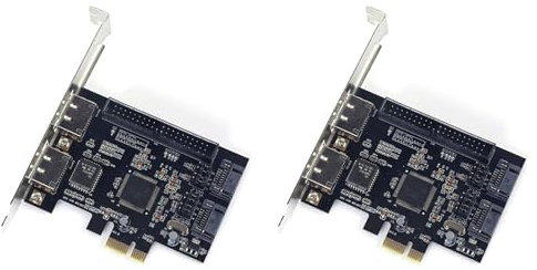 rieder 2X PCI zu SATA Controller PCI zu IDE PCI-e zu 2Sata IDE Jmb363 Disk Array Karte Express Erweiterung Karten Adapter