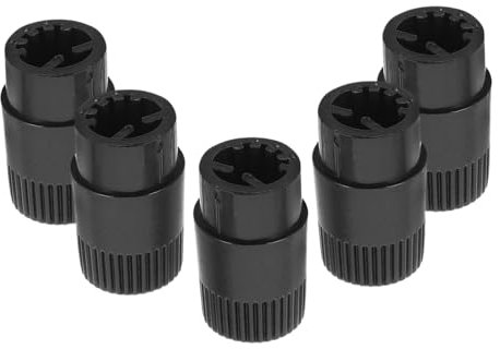 Vaguelly 5pcs Plastic Knob Cap Guitar Volume Potentiometer Replacement Knobs for Amplifiers