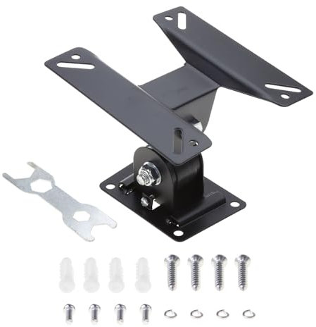 Staffa di montaggio a parete regolabile 180 gradi di rotazione per 14-24 pollici LCD LED montaggio a parete