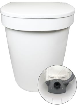 Separett Tiny Urine Tube à compost avec système de joint amélioré