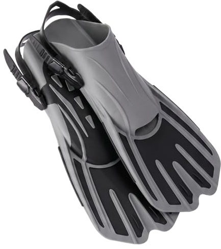 Pinne da Snorkeling con Cinturino Regolabile, Taglia L/XL (42-47) | Idrodinamiche e Antiscivolo, Ideali per Mare e Piscina