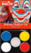 KREUL 37089 - Fantasy Aqua Make Up Clown, 4 Farben, 1 Schwamm, 1 Pinsel, 1 Schminkanleitung, Schminke