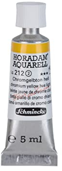 Schmincke – HORADAM® AQUARELL - feinste Künstler-Aquarellfarben, Chromgelbton hell - 5 ml