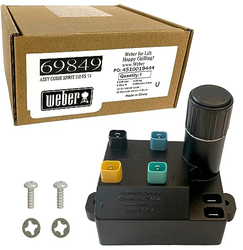 Weber #69849 Igniter Module for some Spirit Grills w/ Front Mount Control Knobs and a Side Burner Made from 2013