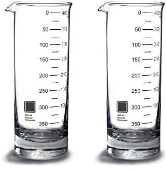 Laboratory Beaker Highball Glasses (Set of Two)