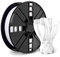 NovaMaker 3D-Drucker Filament – Weiß 1,75 mm PETG Filament, PETG 1 kg (2,2 lbs), Maßgenauigkeit +/- 0,03 mm