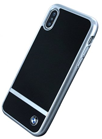 BMW - Aluminium Stripe HC - Hard Cover - Apple iPhone X - Black