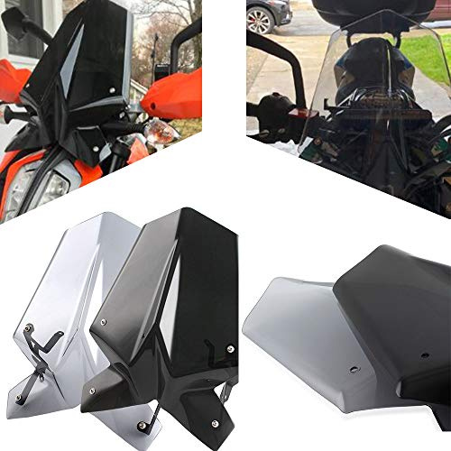 Duke125 390 Motorrad Touring Racing Windschutzscheibe mit Montagehalterung Arbeiten mit 2017-2019 Duke 125 390 2018