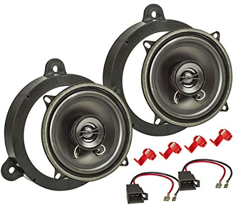 tomzz Audio 4009-002 TA13.0-Pro Lautsprecher Einbau-Set kompatibel mit Renault Megane 3 Dacia Logan Sandero 130mm Koaxial System