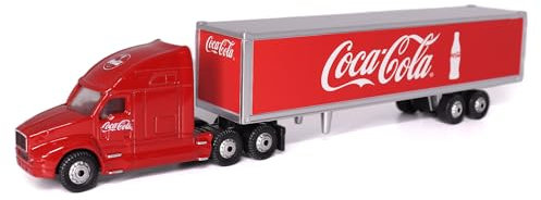 Motor city classics | Coca-Cola Long Hauler | 1:87 Maßstab Modell Diecast Sammlerstück | Rot | Metall mit Kunststoffteilen | Truck | Modelltruck