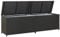 vidaXL Gartenbox Auflagenbox Kissenbox Kiste Gartentruhe Truhe Box Aufbewahrungsbox Auflagenkiste Garten Poly Rattan 200x50x60cm Schwarz