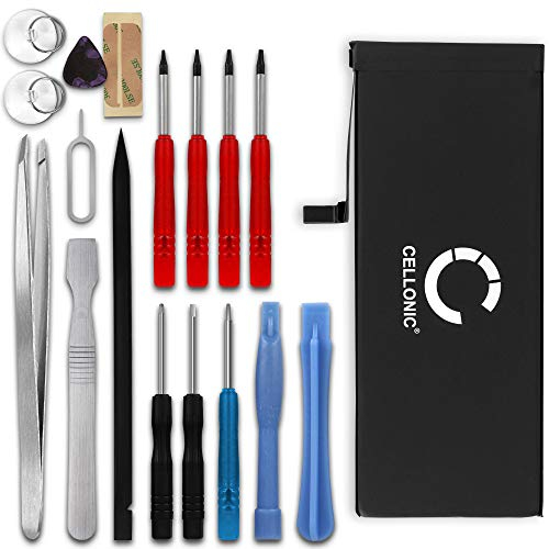 CELLONIC Akku kompatibel mit Apple iPhone 6S Plus, Ersatzakku 616-00042 2750mAh + Werkzeug-Set Batterie Wechselakku Smartphoneakku Handyakku