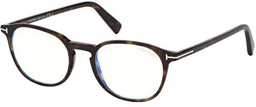 Tom Ford Brillen FT 5583-B BLUE BLOCK Havana 52/20/145 Unisex