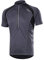 BERGRISAR Herren Radtrikot Fahrradtrikot Kurzarm, Halbem Reißverschluss Rennrad Mountainbike Trikots T Shirt 3+1 Taschen BG060, Grau, Mittel