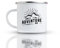 Pink Positive Personalised Campfire Adventure Mug Enamel | Daddy's Adventure Mug Father's Day Gift