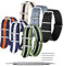 CIVO Armband Uhrenarmbänder Nylon Armband Nylon Ballistic Uhrenarmbänder 6 Packungen klare Farbe Nylon Ersatz Uhrenarmbänder für Männer Frauen Uhrenarmbänder