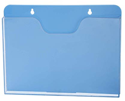 Wandprospekthalter mit Bohrlöchern Prospekthalter Flyerhalter Wandmontage Wandhalter Zeitungshalter Zeitschriftensammler Wand Magazinhalter Organizer Zeitungsständer für Büro Zuhause