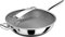 Wok en acier inoxydable 316 sans fumée grasse double face en nid d'abeille anti-adhésif pour cuisinière à induction (diamètre 34 cm)