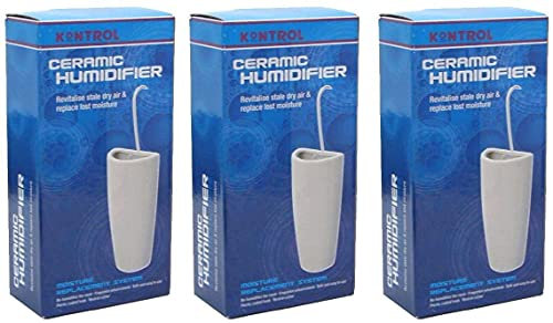 Kontrol Radiator Hanging Ceramic Humidifier Moisture Dry Air Pot - Pack of 6